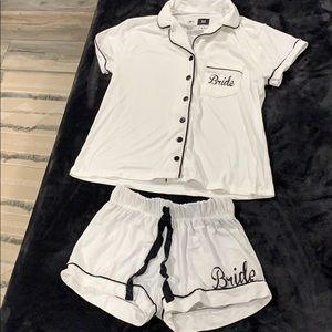 Bride pajamas